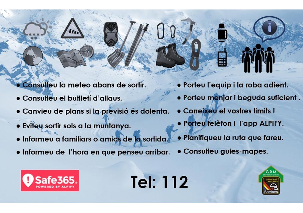 Consells a la muntanya