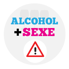 Evita tenir relacions sexuals sota els efectes de l’alcohol o les drogues, ja que disminueixen la percepció del risc.
