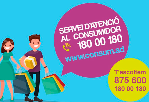 Servei d'atenció al consumidor.