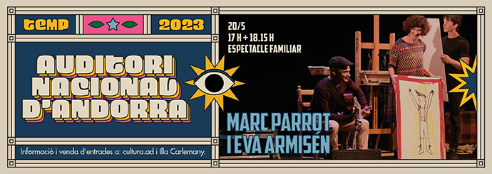 Cartell Marc Parrot i Eva Armisén