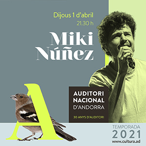 Cartell Miki Núñez
