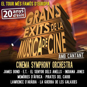 Cartell Grans Èxits de la Música de Cine