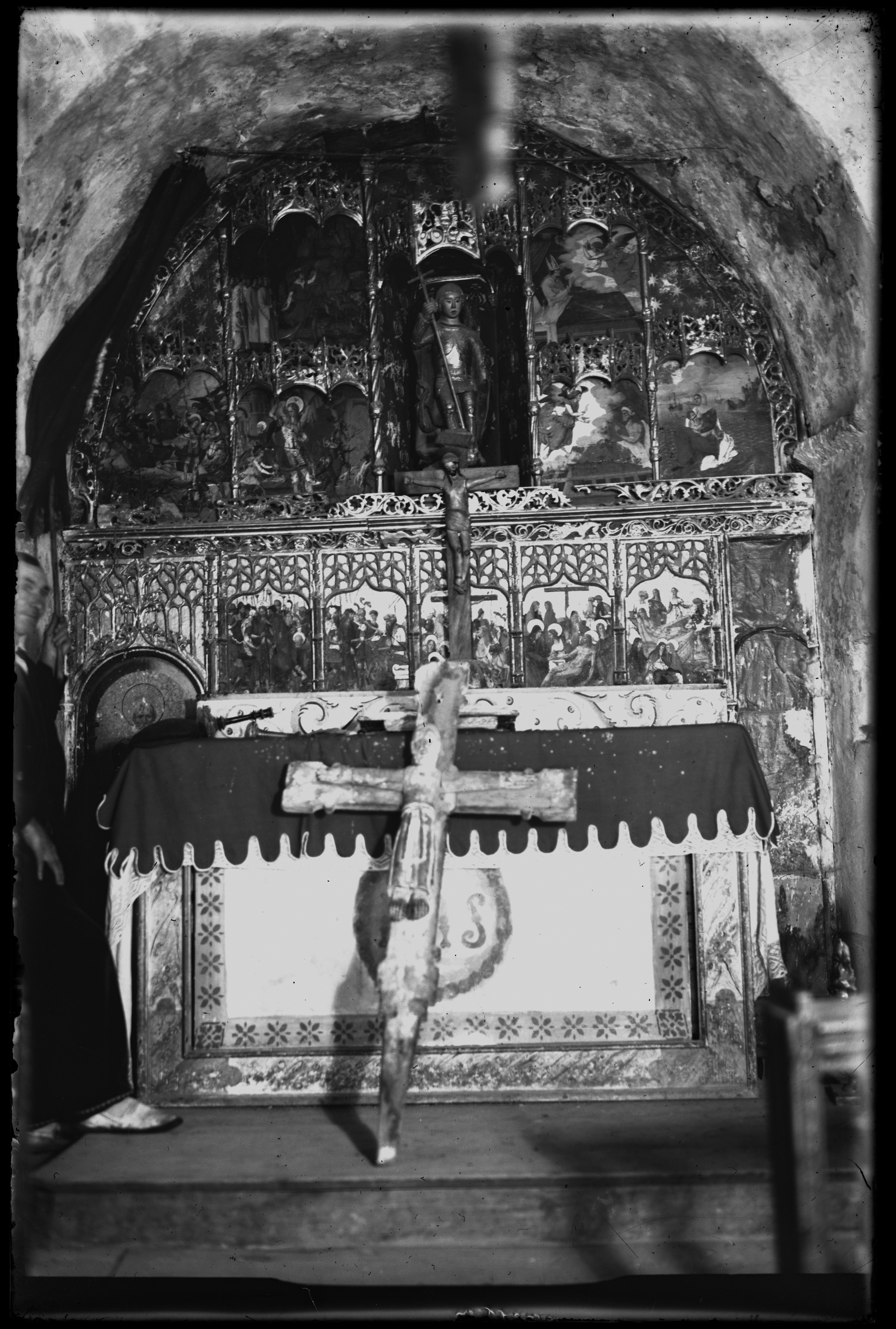 FGP-393: Interior de l'església de Sant Miquel de Prats