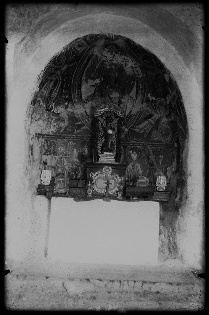 FGP_0385: Pintures murals de l’absis de l’església de Sant Miquel d’Engolasters