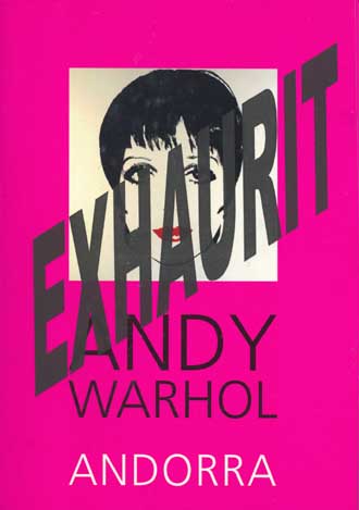 Portada catàleg Andy Warhol Andorra
