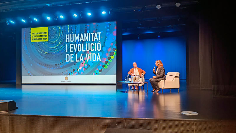 Debat – Frédérique Chlous, ponent i José María Bermúdez de Castro, moderador