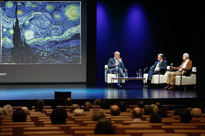 Debat – Carlos Briones, Salvador Macip, ponents i José María Bermúdez, moderador