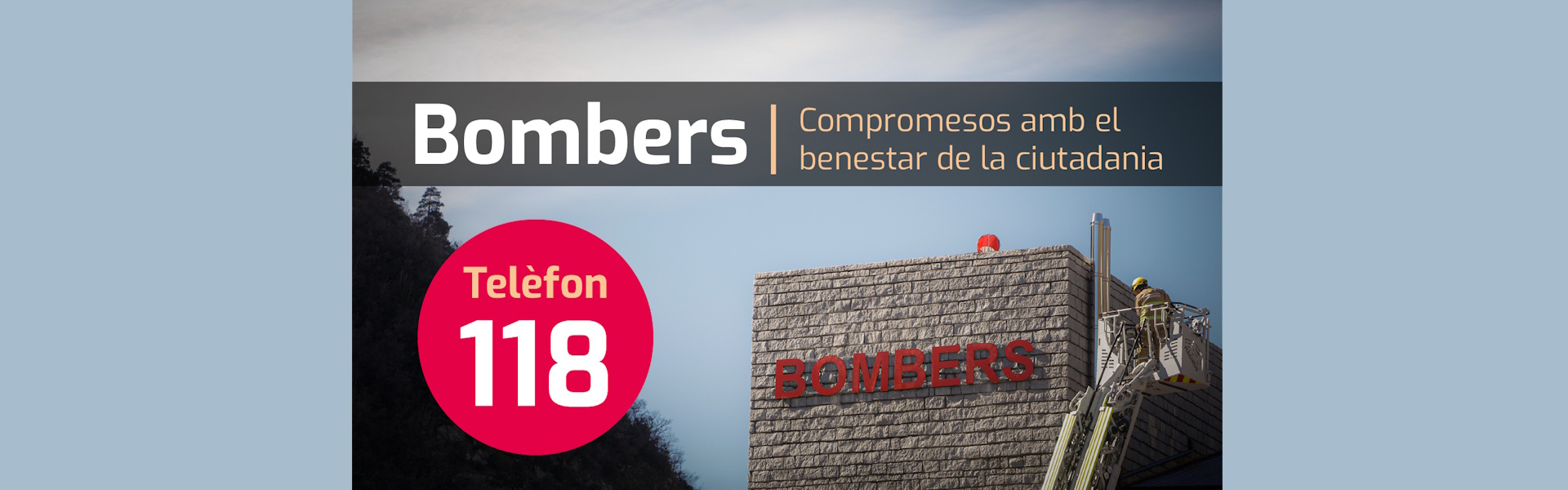 Bombers, telèfon 118.
