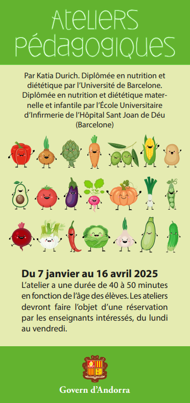 Taller de dietètica per als infants