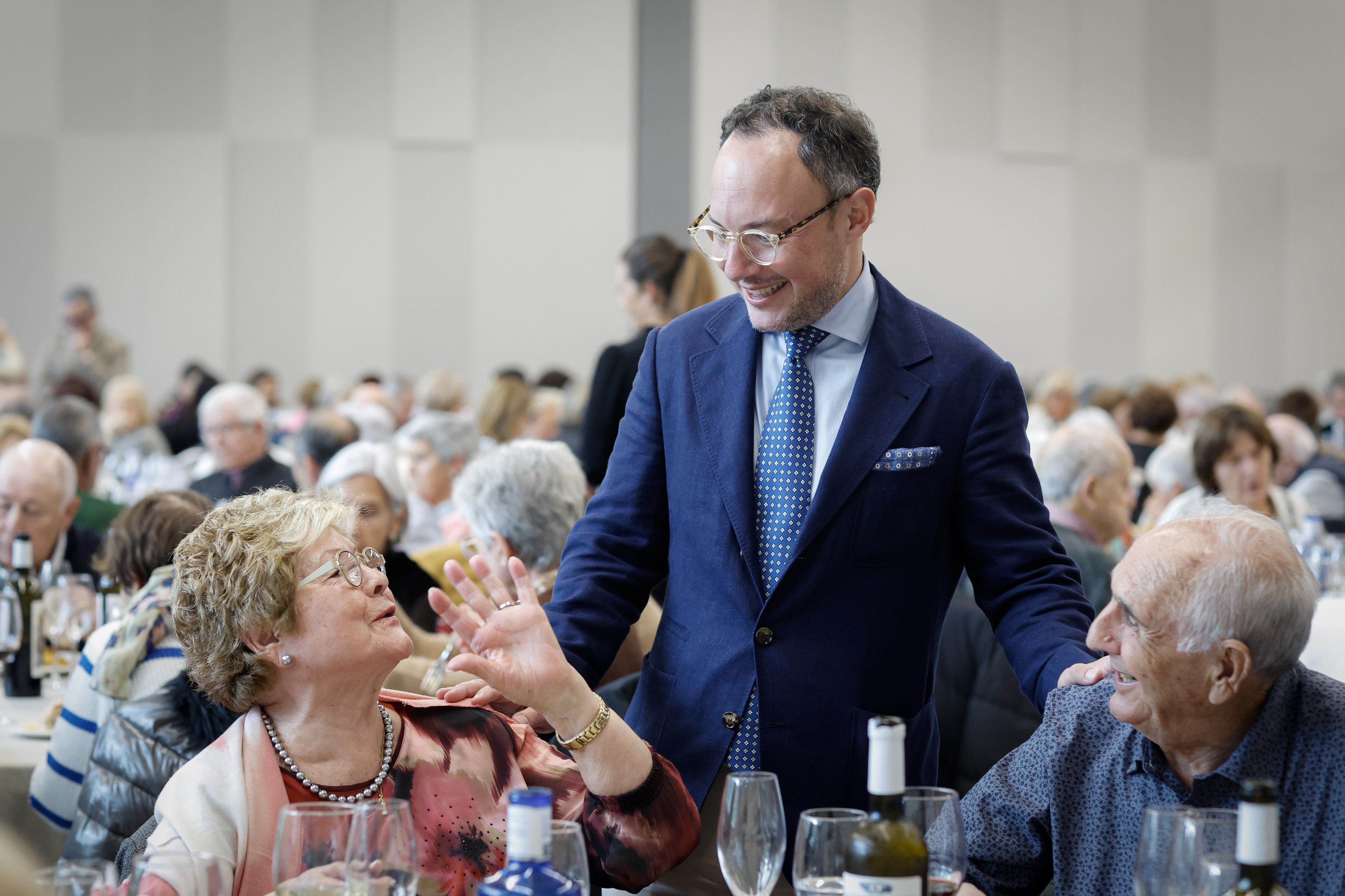 Xavier Espot reivindica el reforç de les polítiques d’envelliment actiu i dels recursos destinats a la gent gran