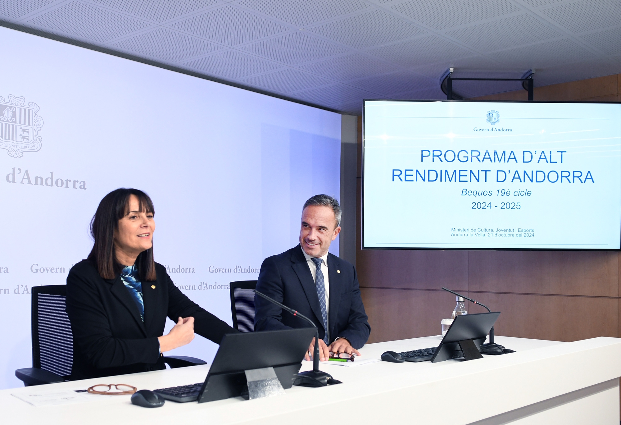 S’atorguen 125 beques esportives del programa d’Alt Rendiment d’Andorra (ARA) per al 2024-2025, 31 més que el curs passat