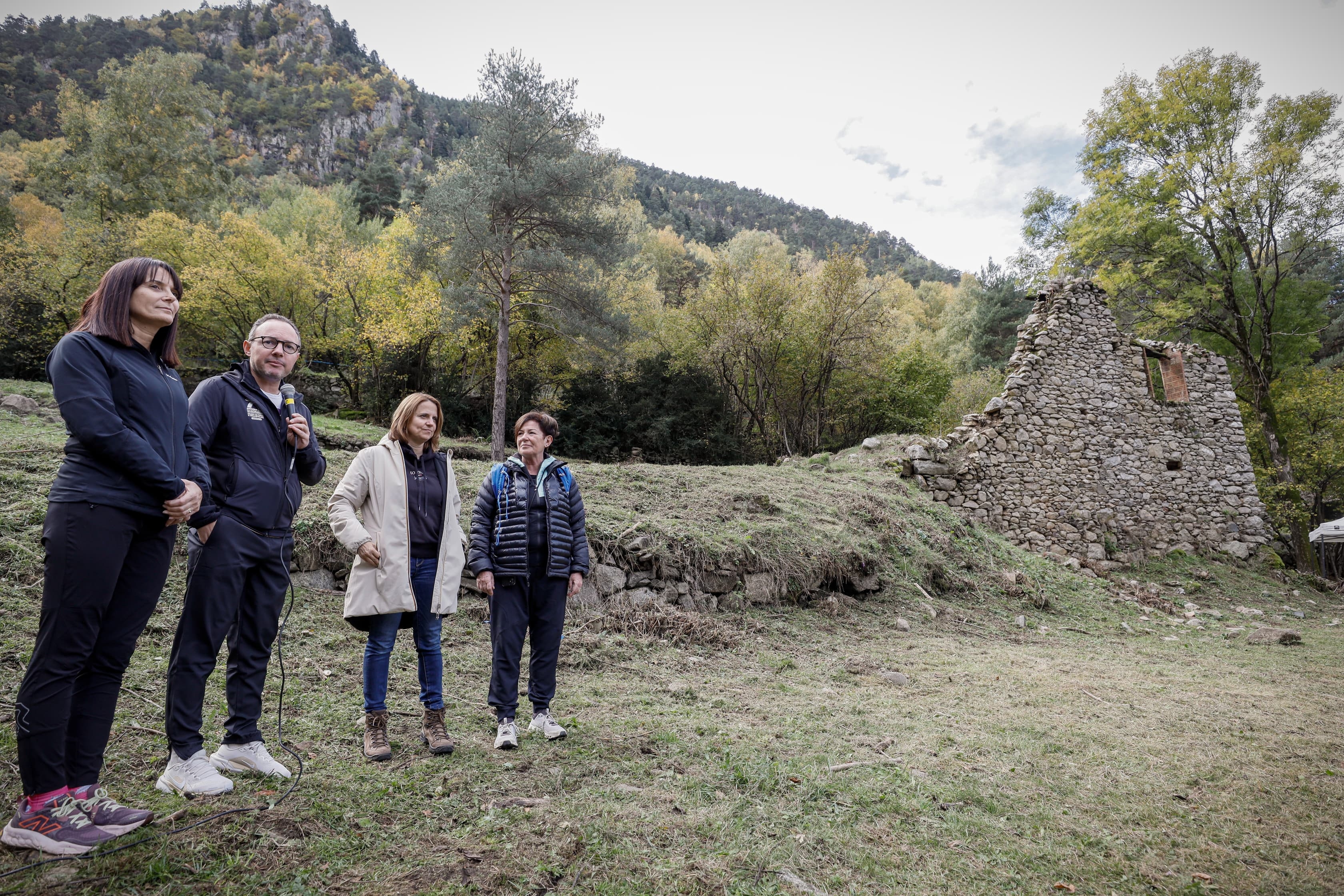 El Govern i el Comú d'Escaldes-Engordany posen en relleu el valor històric i patrimonial del terreny que dona entrada a la Vall del Madriu