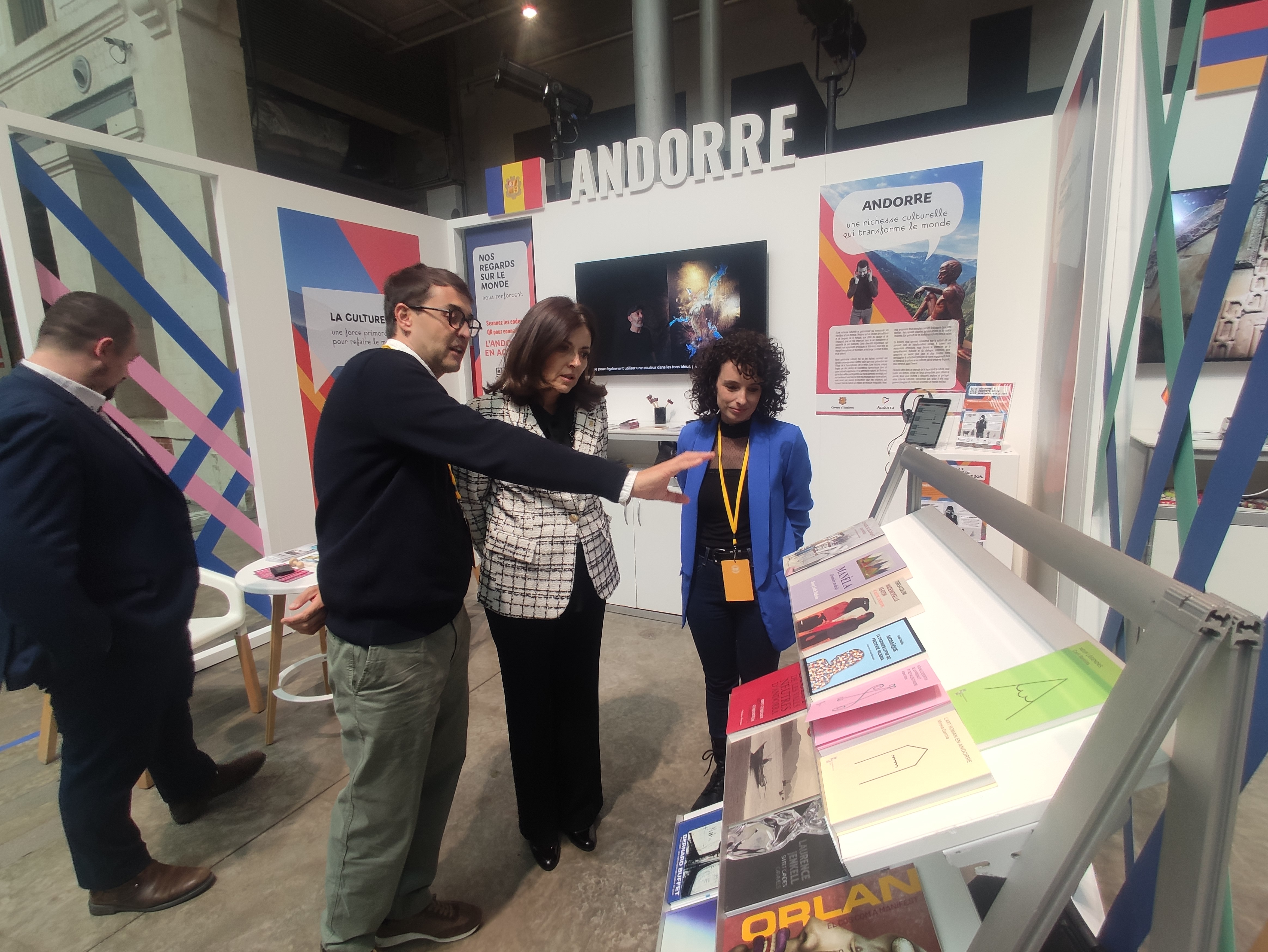 Andorra i el seu art es promocionen al Village de la Francophonie de París