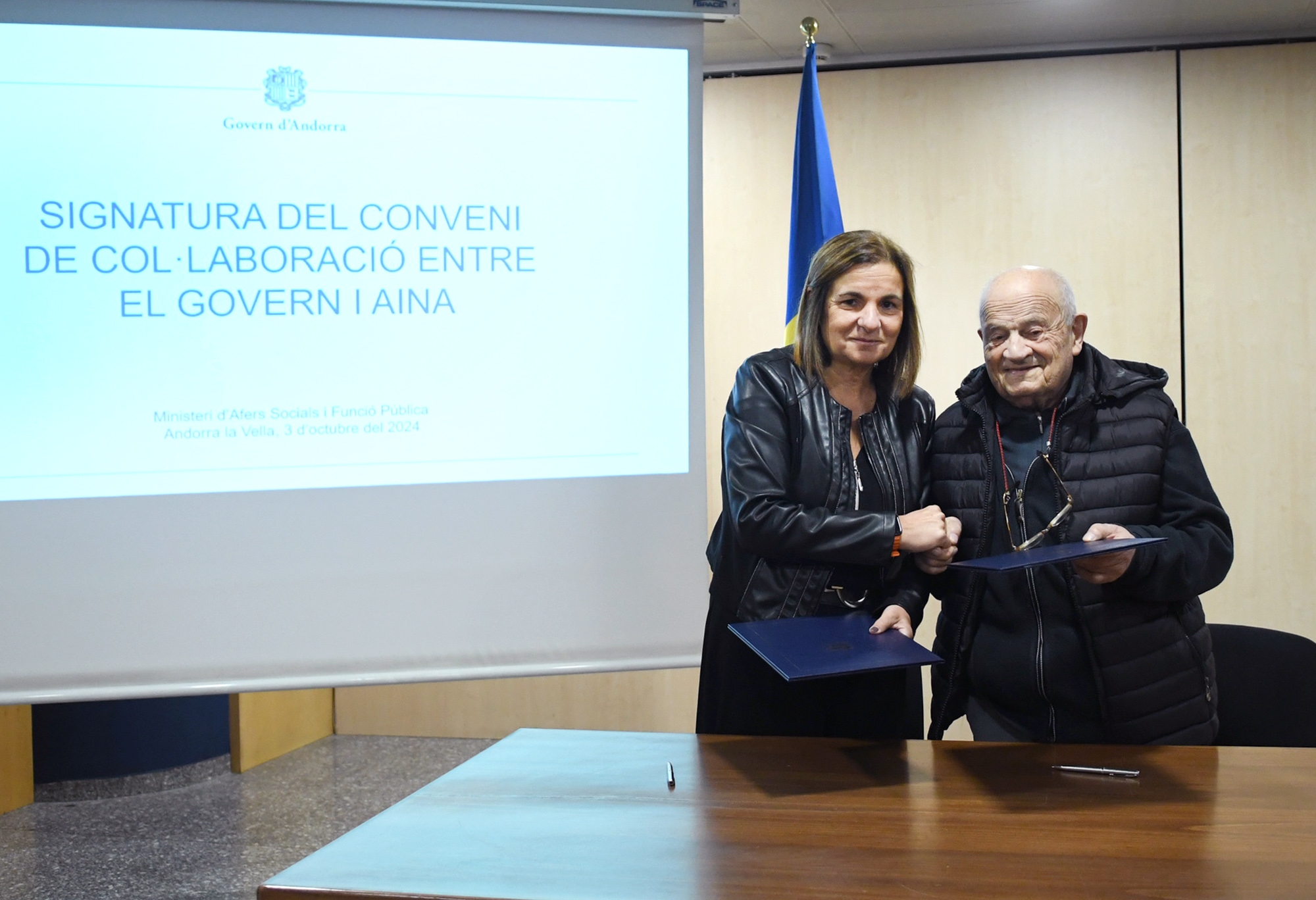 Afers Socials aportarà 55.000 euros anuals a AINA per finançar les activitats de l’entitat en favor dels infants i dels adolescents