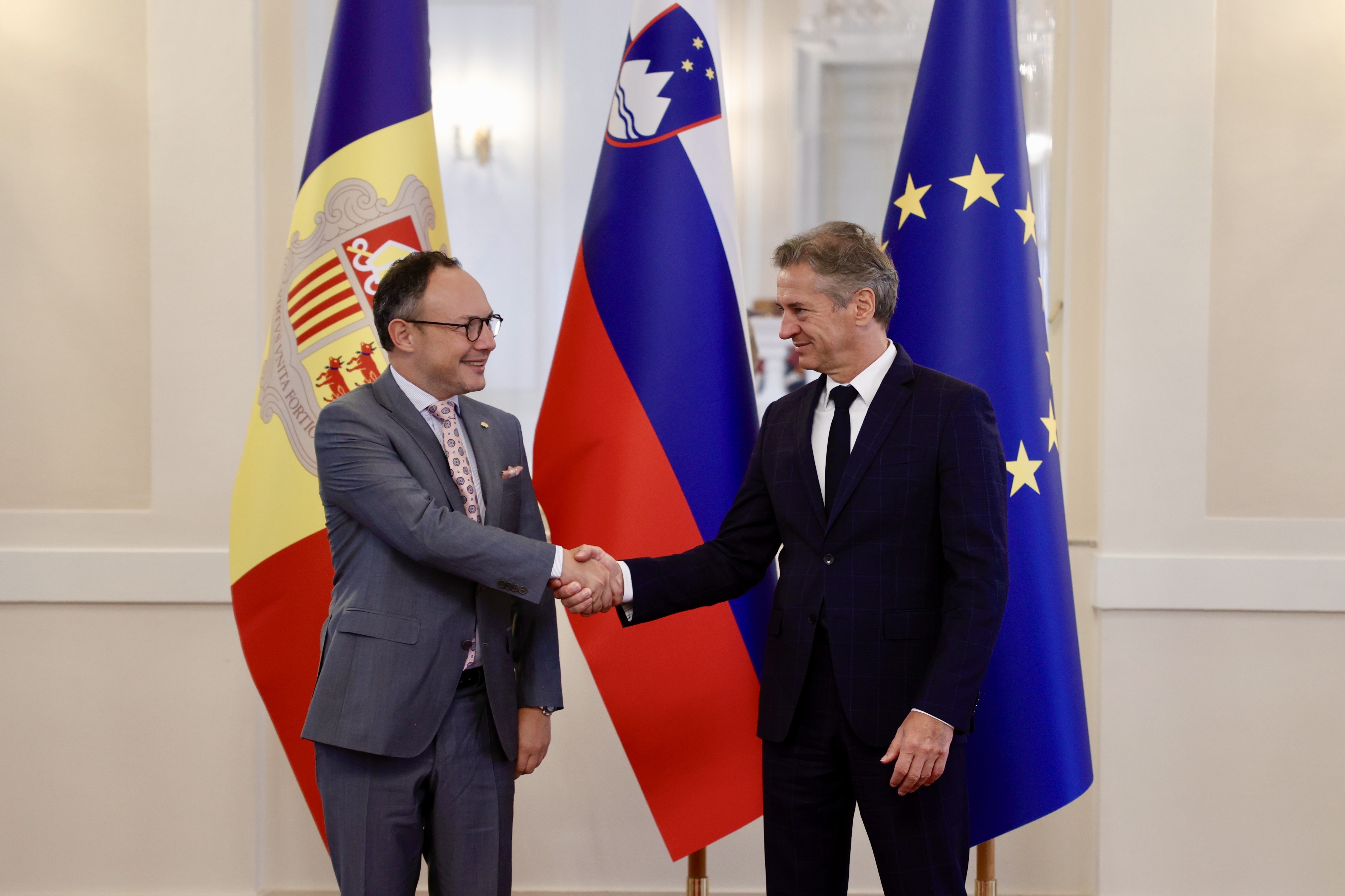 Andorra i Eslovènia estableixen un full de ruta per intensificar la col·laboració en diversos àmbits