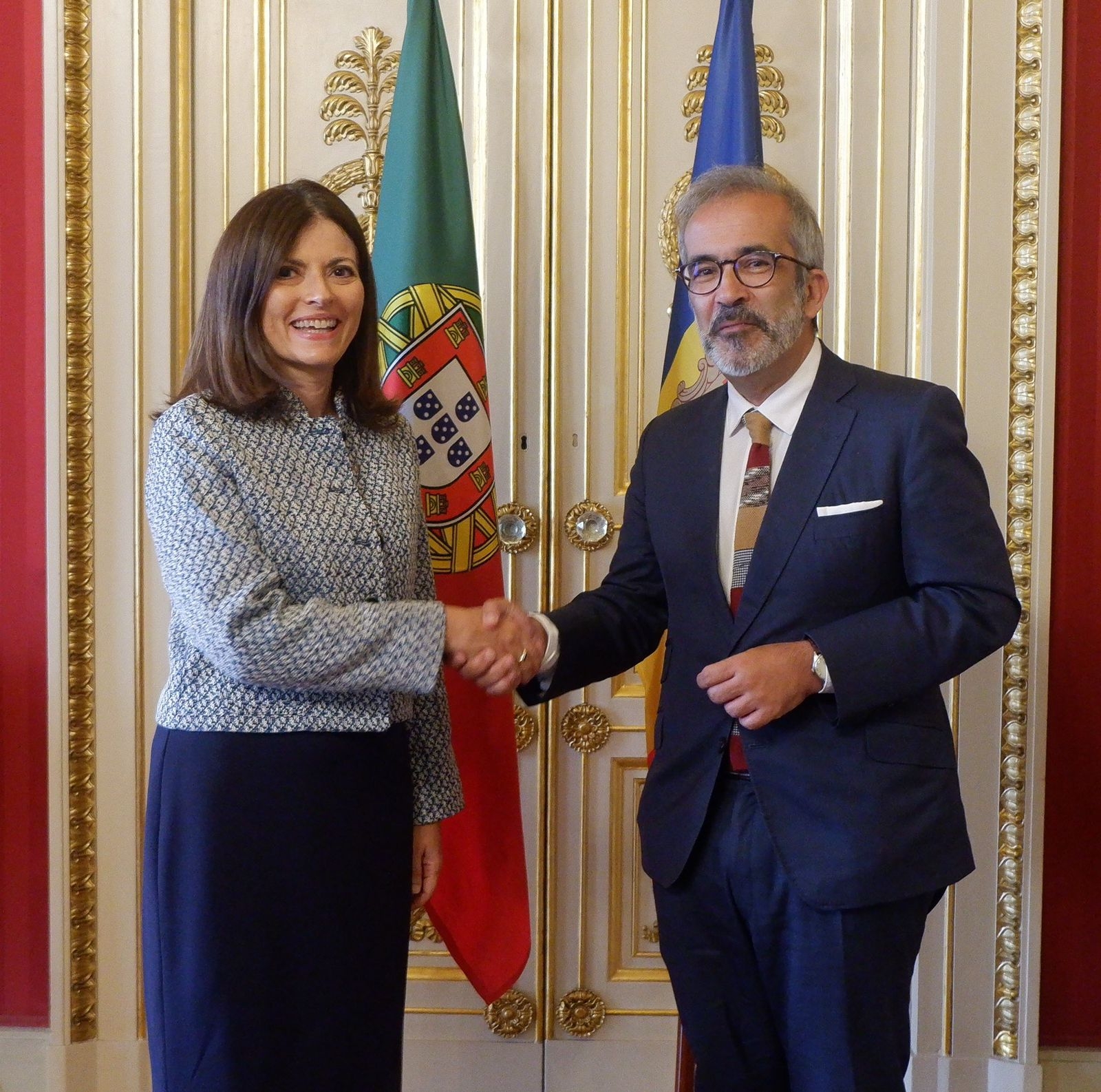 Imma Tor celebra la imminent obertura del Consolat General portuguès durant la visita amb l’homòleg Paulo Rangel