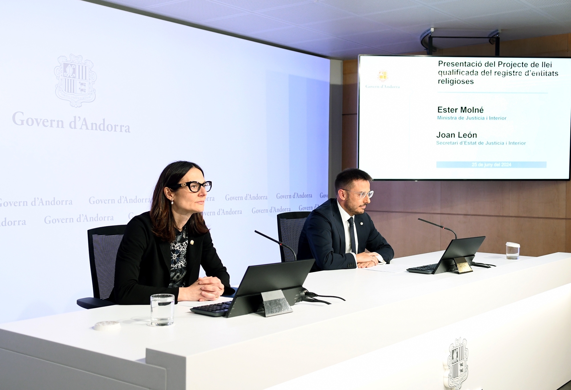 El Govern aprova el Projecte de llei qualificada del registre d’entitats religioses
