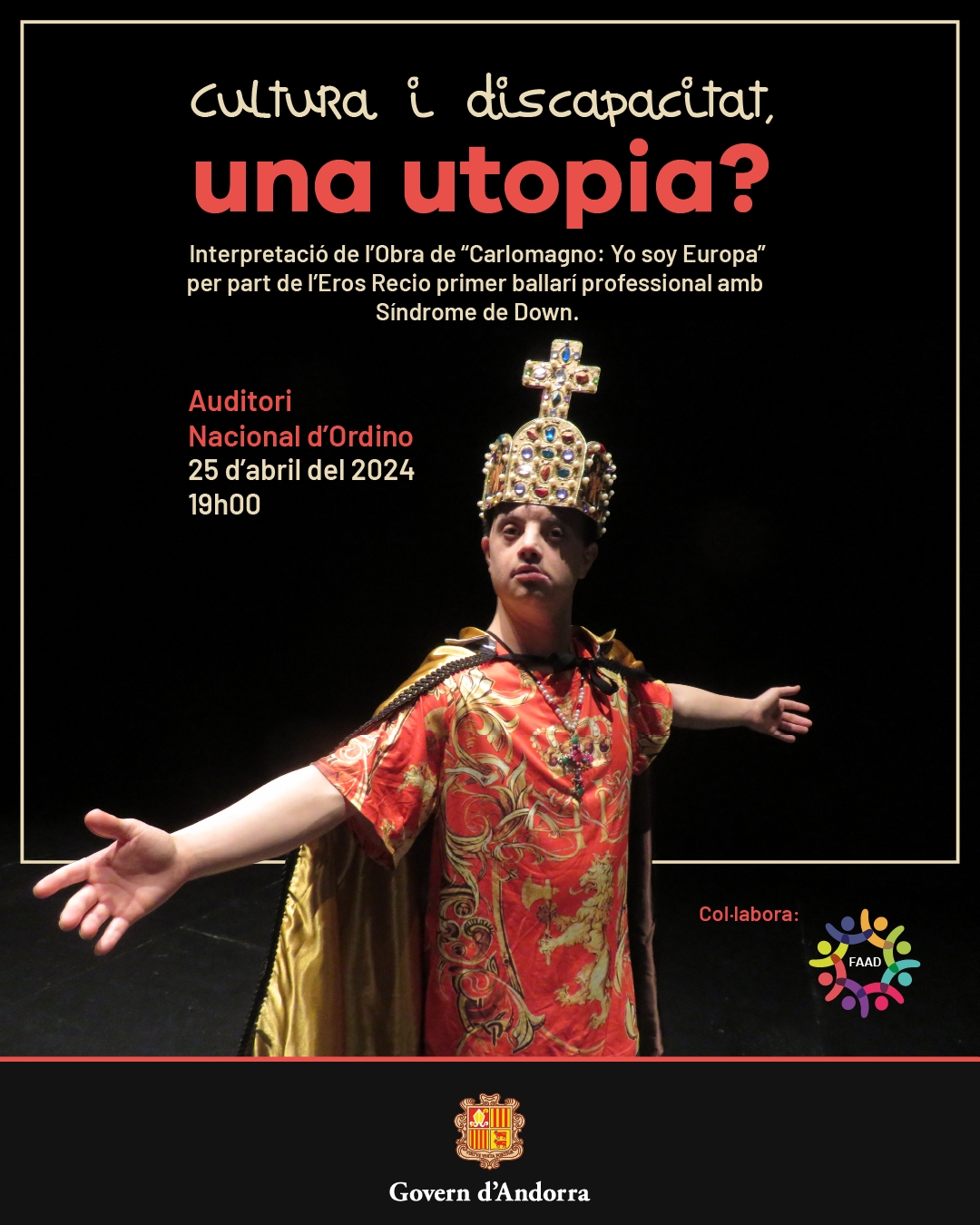 Un espectacle de dansa inclusiva per commemorar el Dia nacional del Conveni relatiu als drets de les persones amb discapacitat de les Nacions Unides