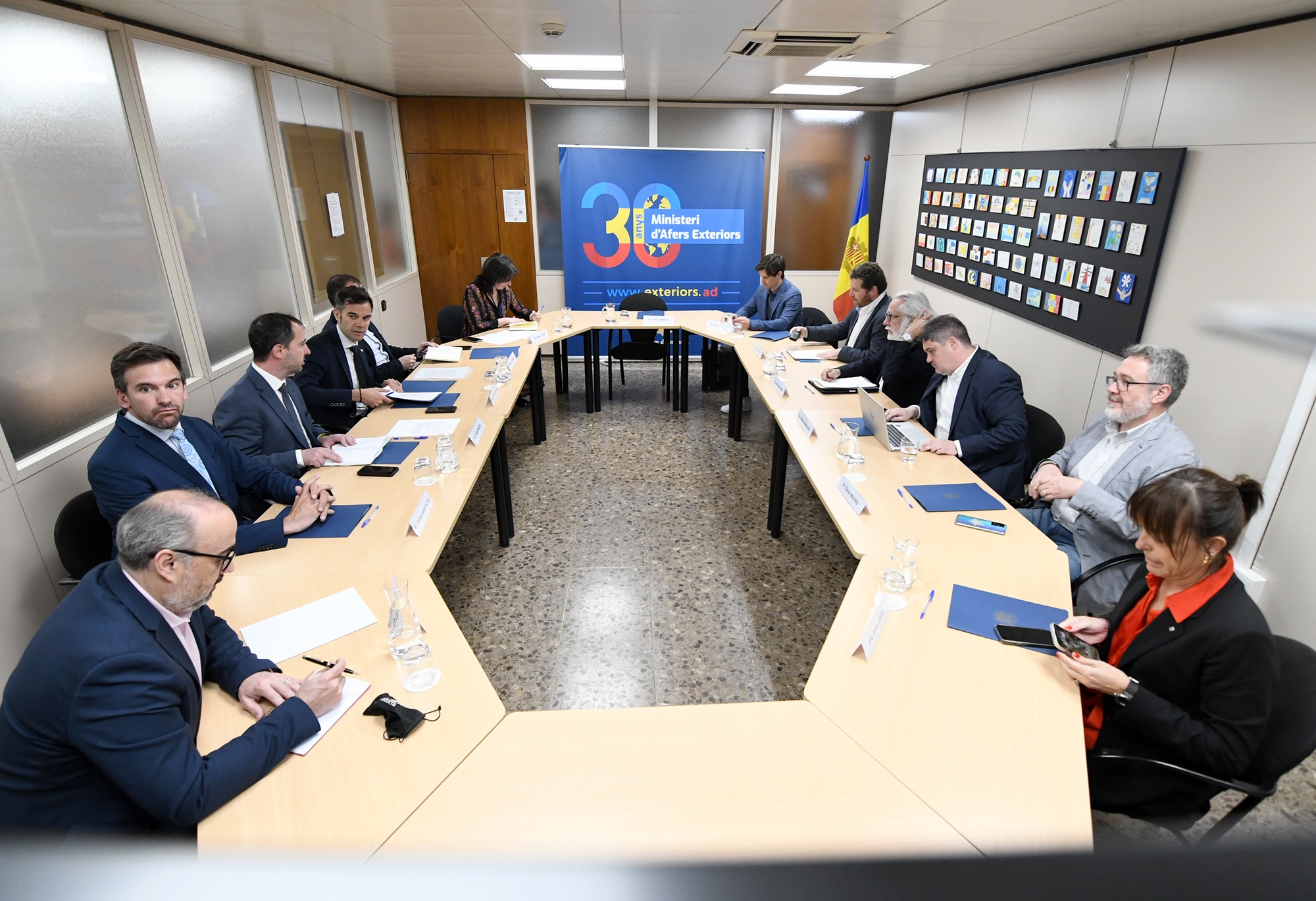 David Forné rep una delegació de la Generalitat de Catalunya per abordar projectes compartits de mobilitat i transports