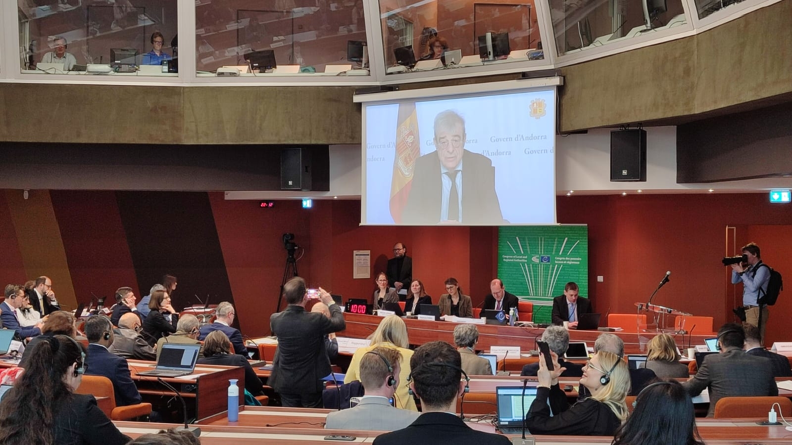 Ladislau Baró participa en el Congrés de Poders Locals i Regionals del Consell d’Europa
