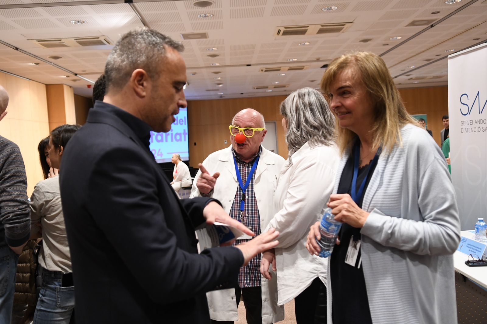 Alain Cabanes defineix la Fira del voluntariat com la prova d’una societat solidària i compromesa