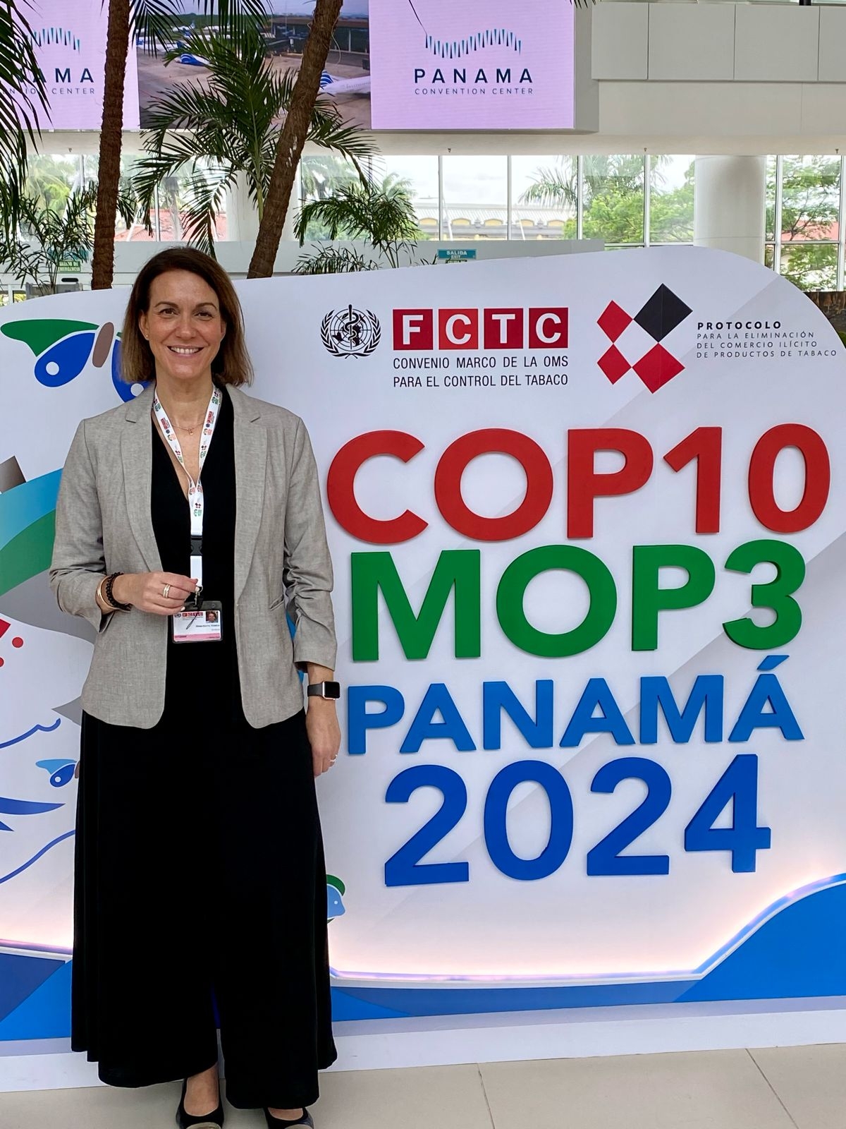 La secretària d’Estat Cristina Pérez participa en la 10a conferència de les parts al Conveni marc per al control del tabac de l’OMS