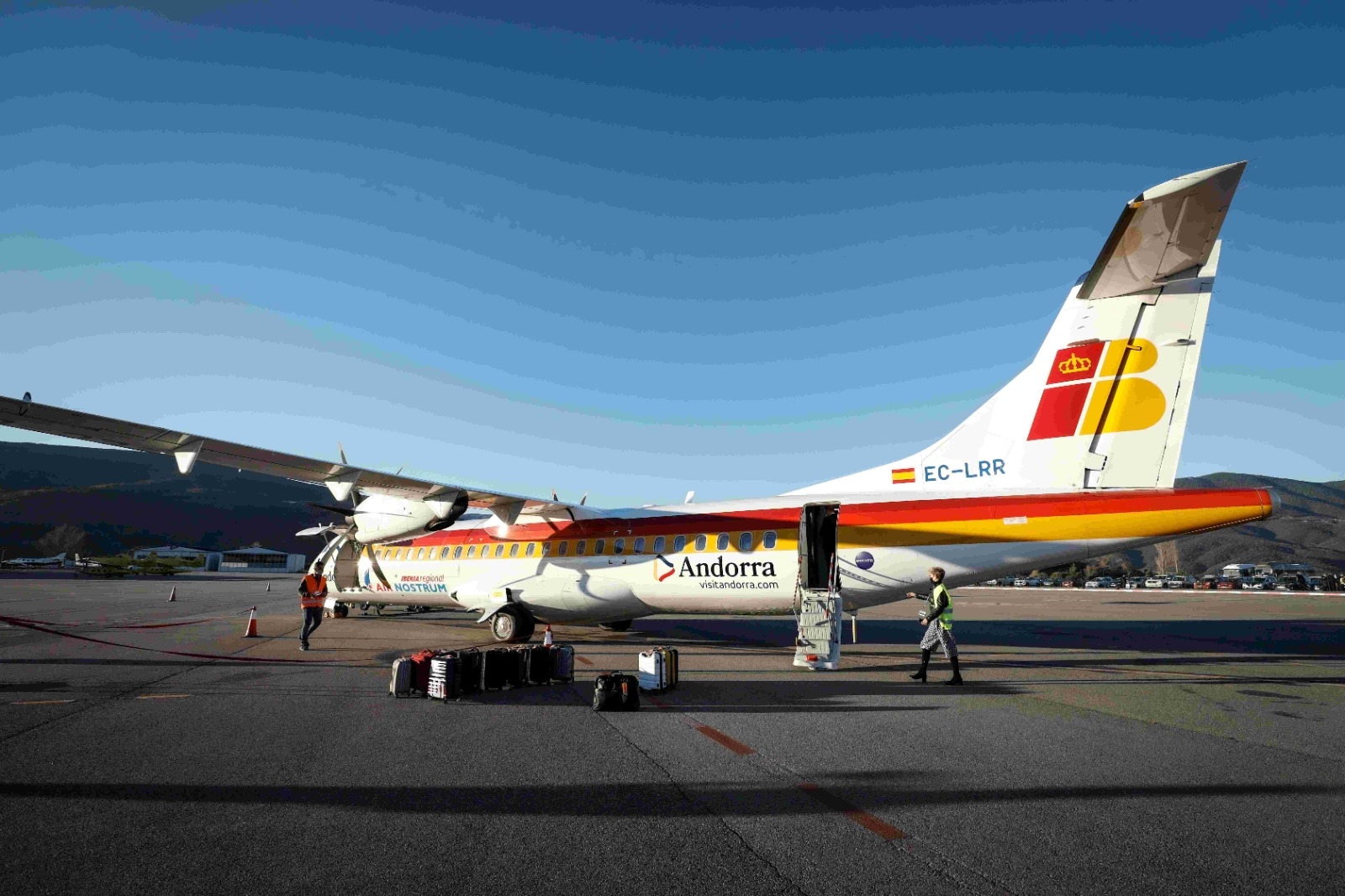 El bus llançadora gratuït entre Andorra i l’aeroport també cobrirà el nou vol de Palma