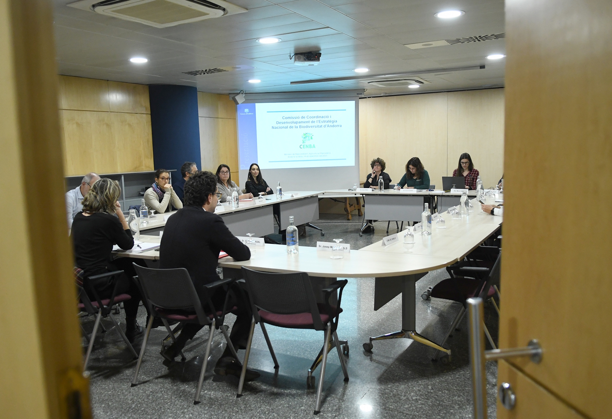 El ministre Casal presenta a la Comissió de la biodiversitat d’Andorra el projecte de protecció del 30% del territori nacional