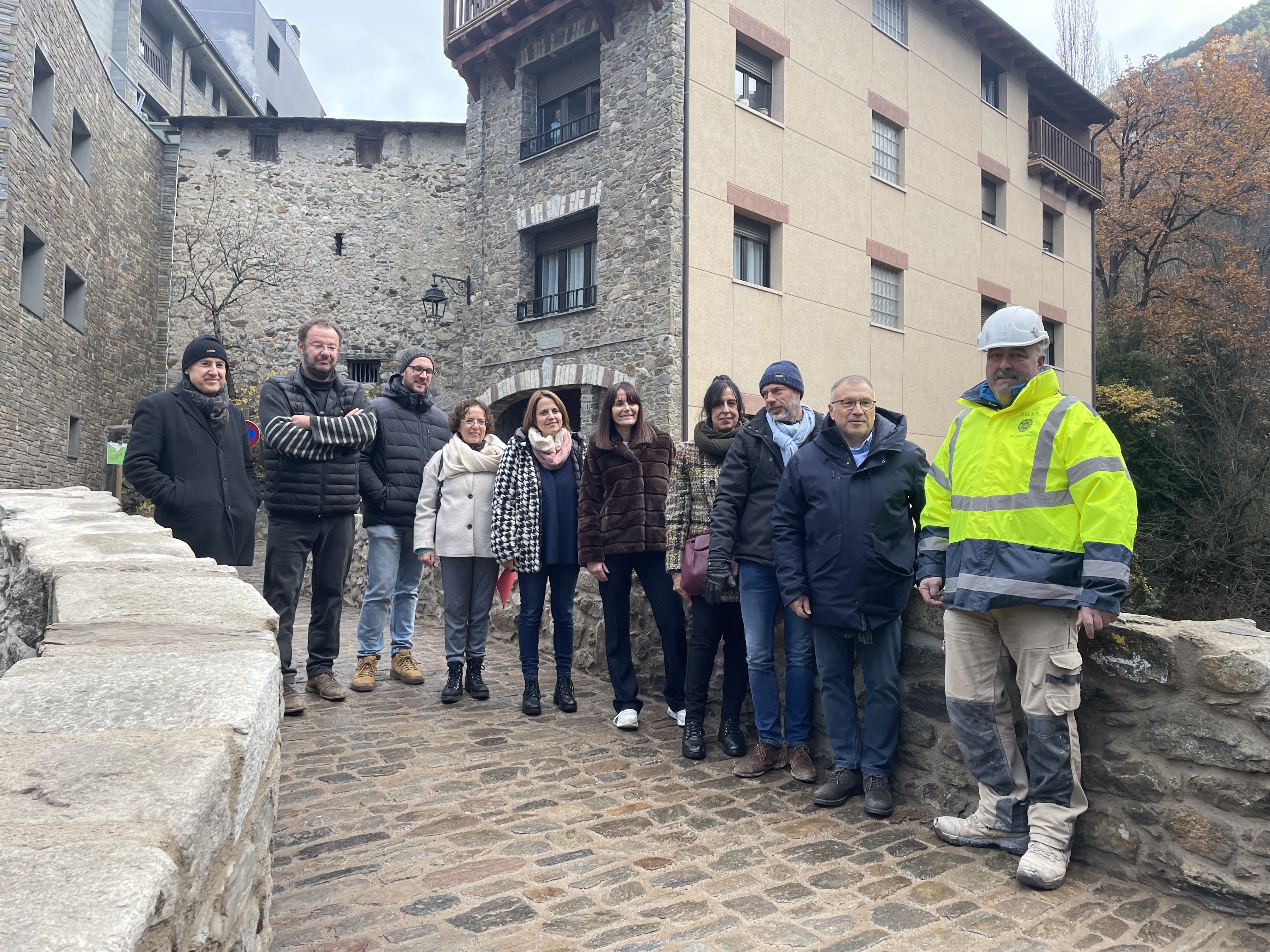 Finalitzen les obres de restauració del Pont de la Tosca