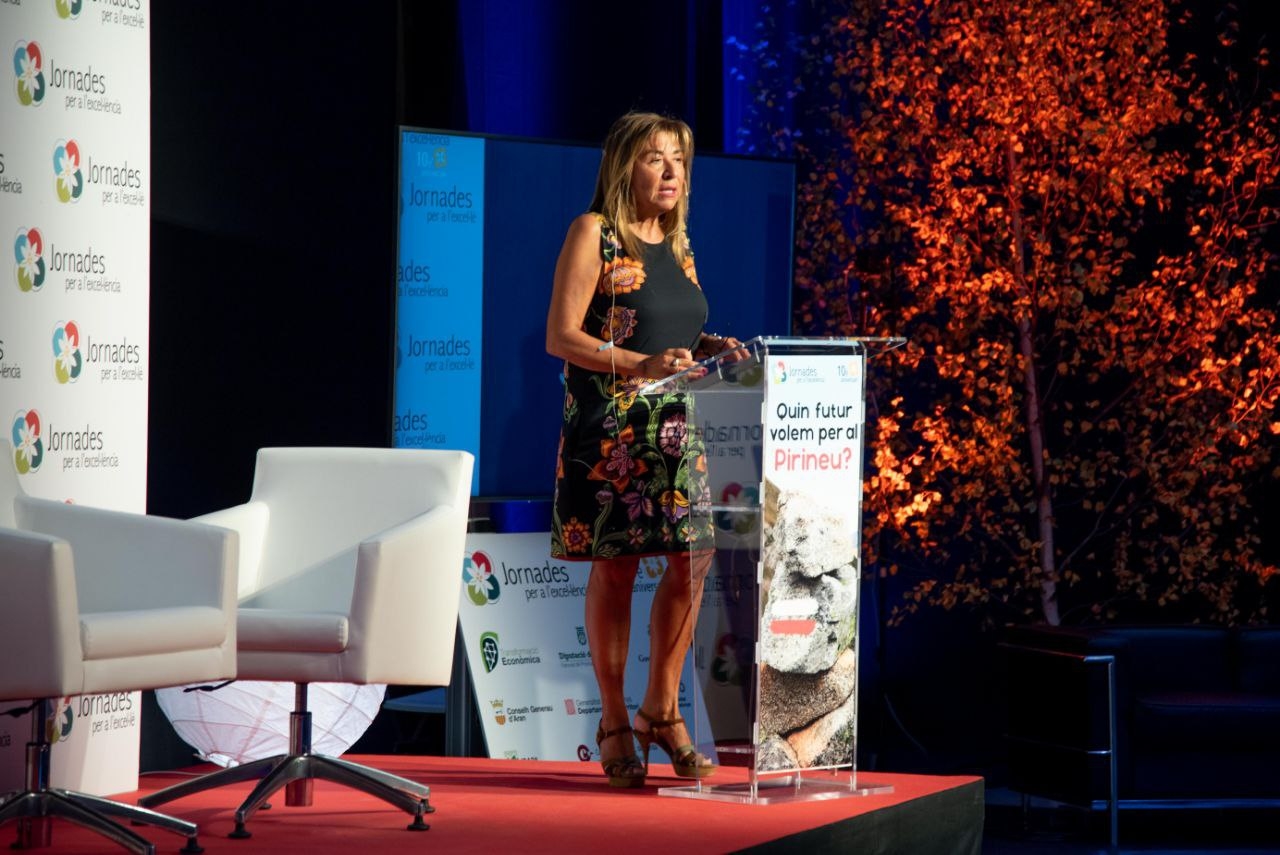 Conxita Marsol confia que el grup de reflexió amb Catalunya permetrà afrontar conjuntament els reptes transfronterers
