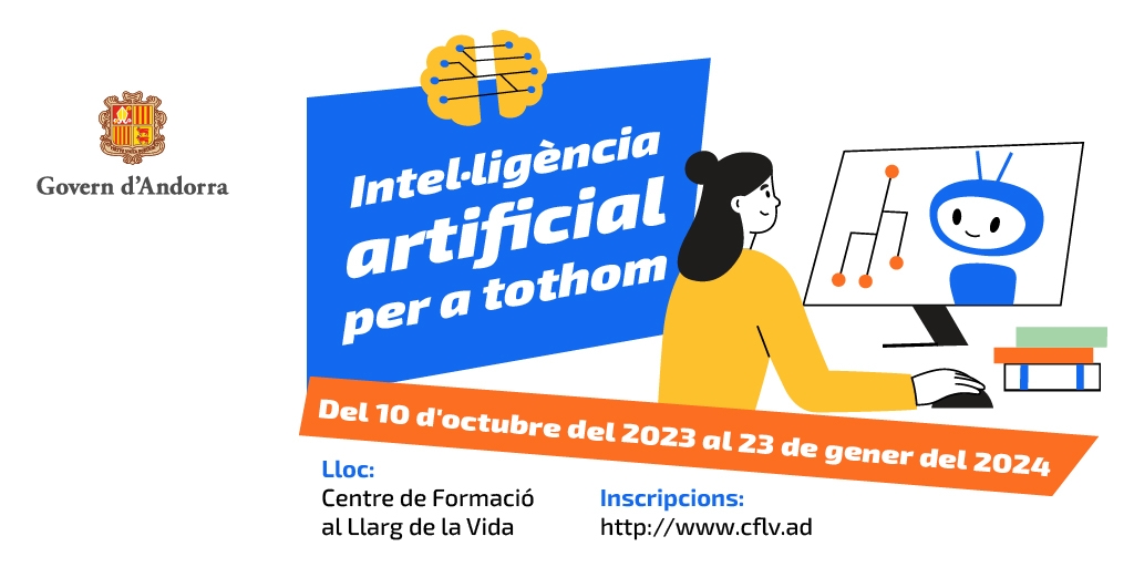Nou curs sobre intel·ligència artificial al Centre de Formació al Llarg de la Vida