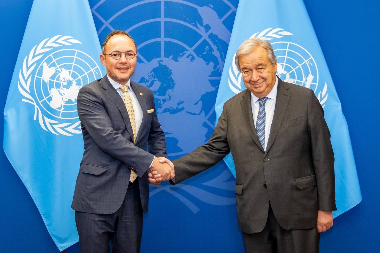 Espot reitera a Guterres la implicació d’Andorra en l’acompliment de l’Agenda 2030
