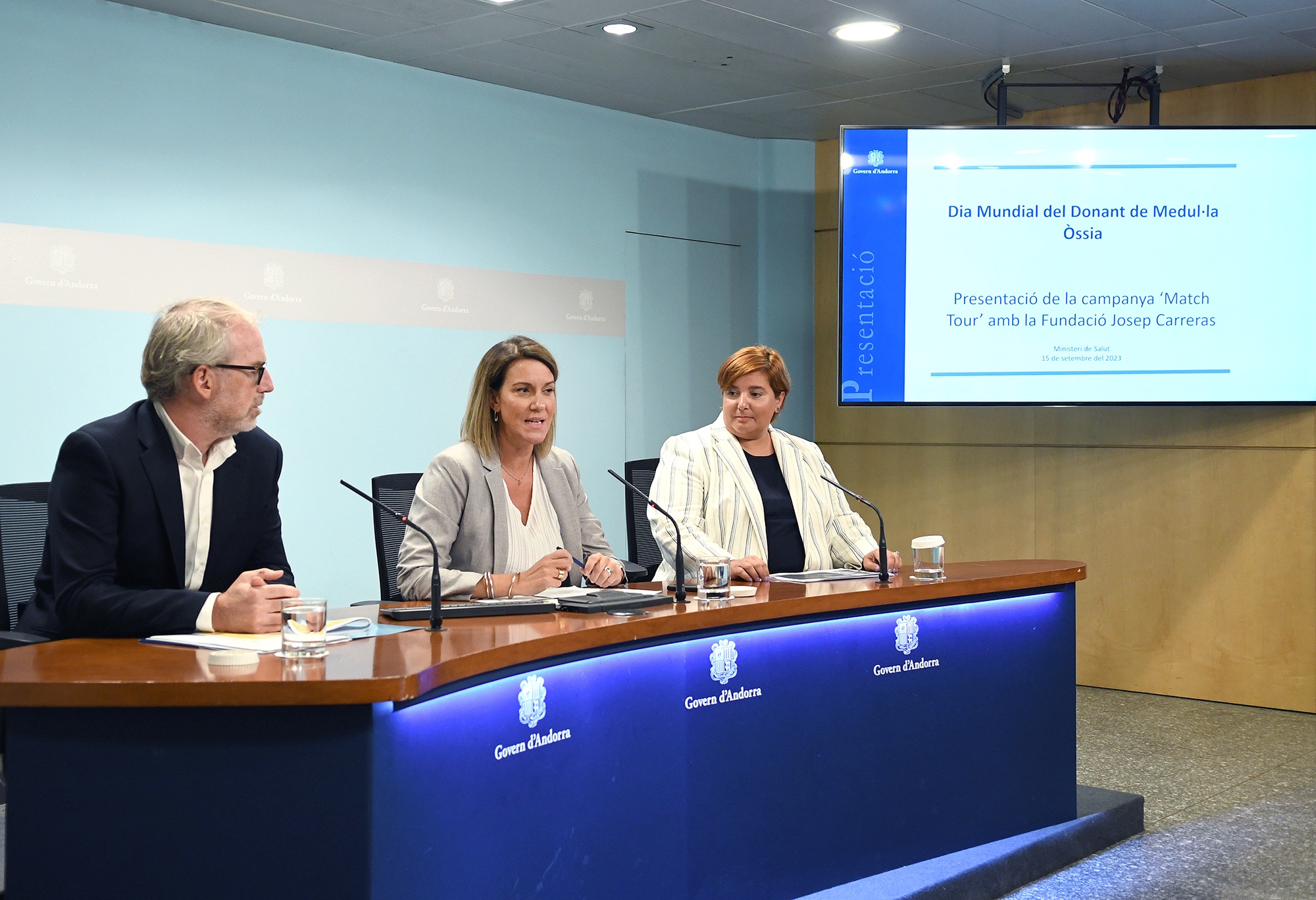 Andorra s’afegeix a la iniciativa ‘Match Tour’ de la Fundació Josep Carreras per sumar nous donants de medul·la òssia