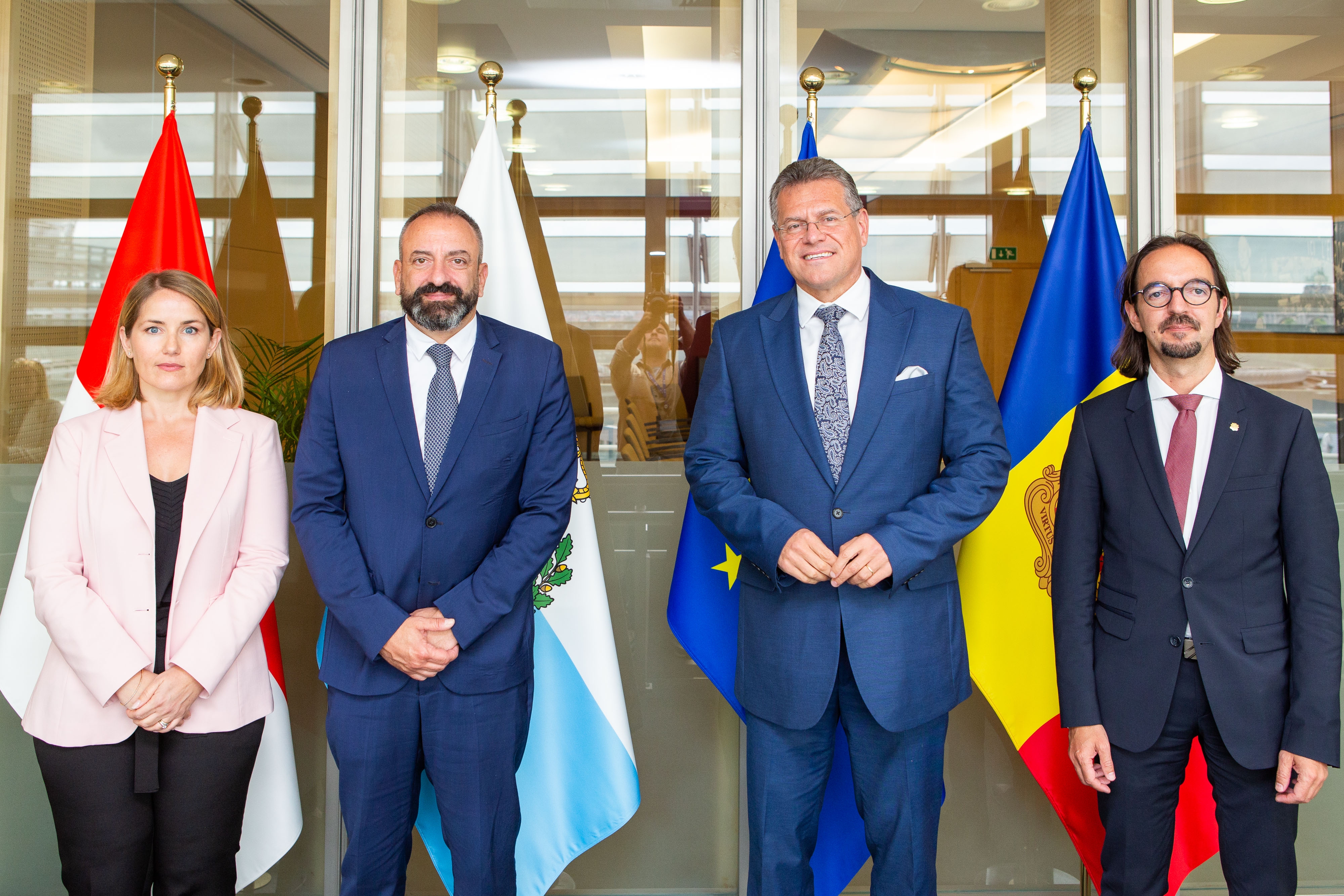 Andorra i la Comissió Europea avaluen l’estat d’avançament de la negociació i refermen la voluntat d’assolir un text en els pròxims mesos