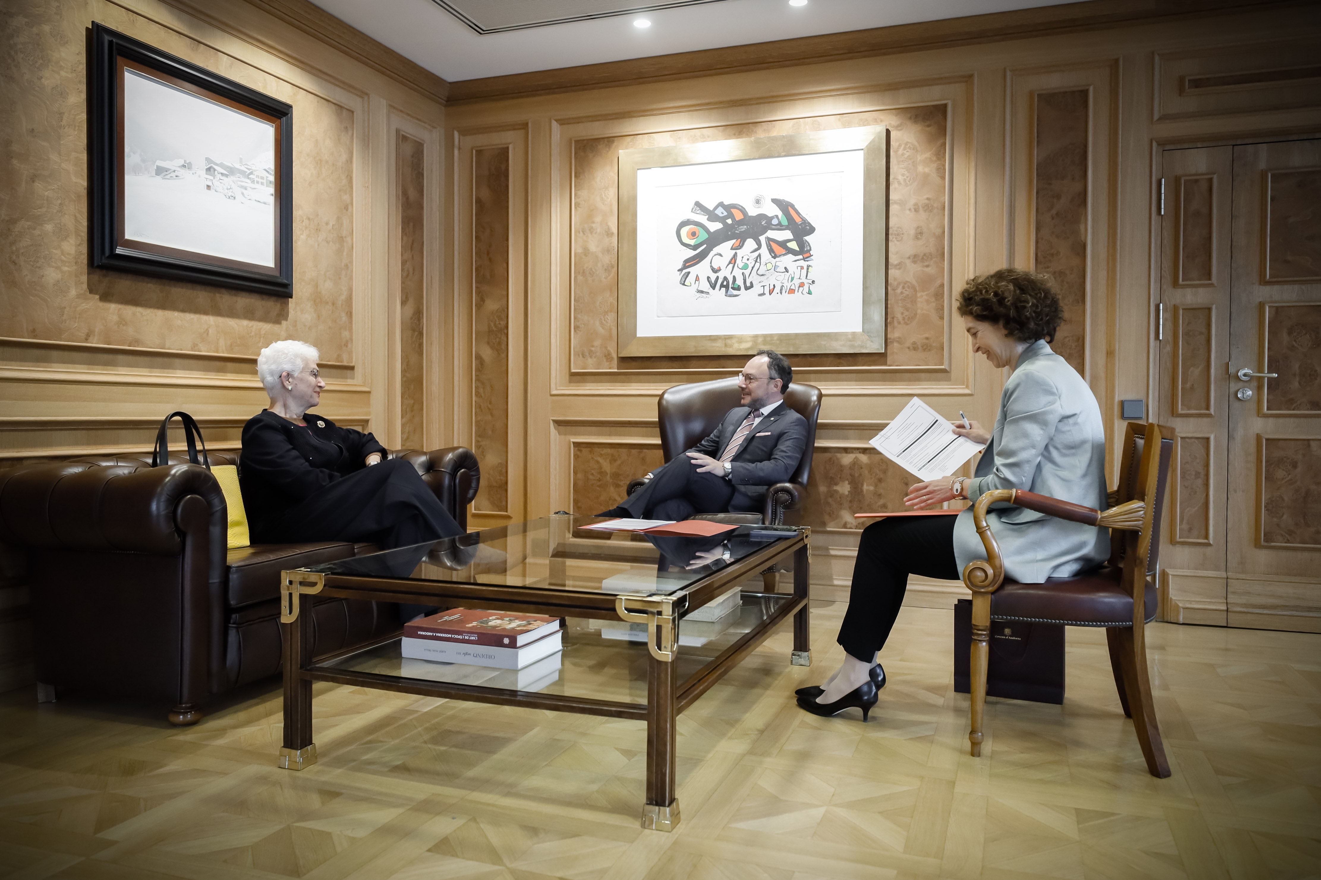 Espot rep l’ambaixadora d’Israel a Andorra, Rodica Radian-Gordon