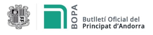 Es renova el disseny i es millora el sistema de cerca de la pàgina web del BOPA