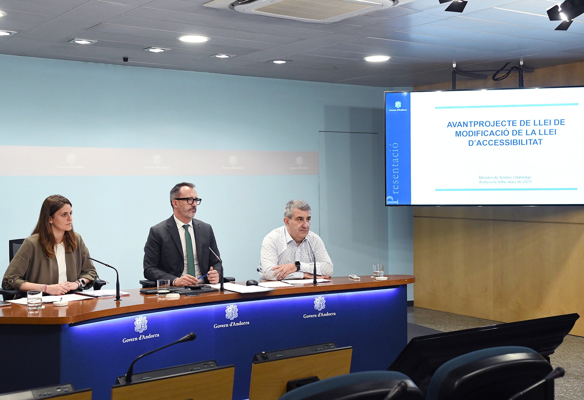 Es presenta l’avantprojecte de llei de modificació de la Llei d’Accessibilitat