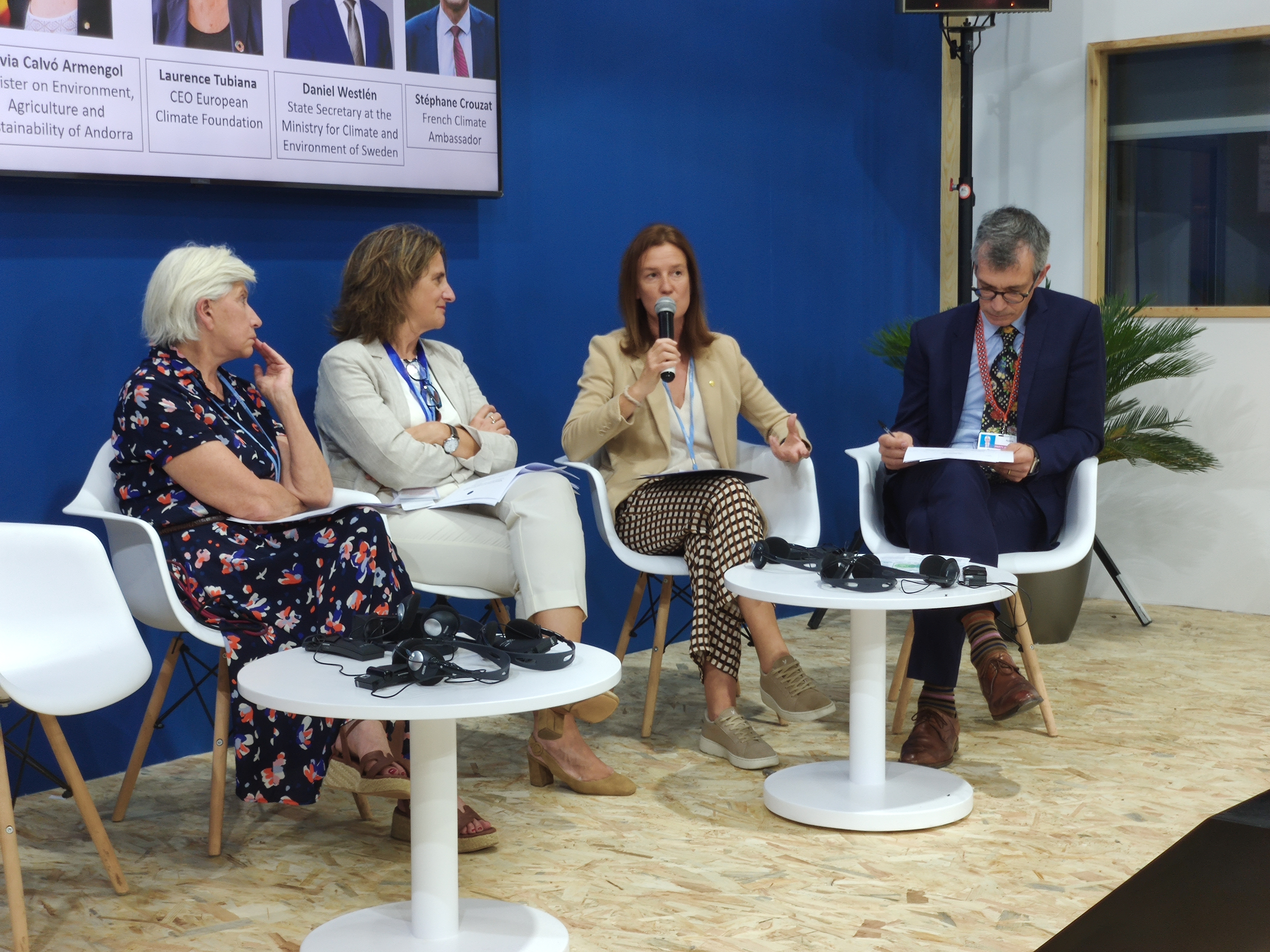 La ministra Calvó destaca el compromís i l’esforç capdavanter d’Andorra per avançar cap a la neutralitat carboni a la COP 27