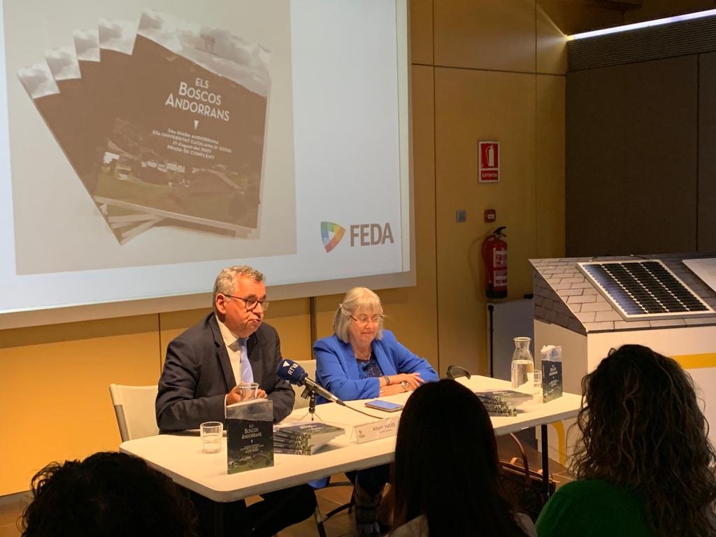 FEDA i la Societat Andorrana de Ciències presenten el llibre “Els boscos andorrans”