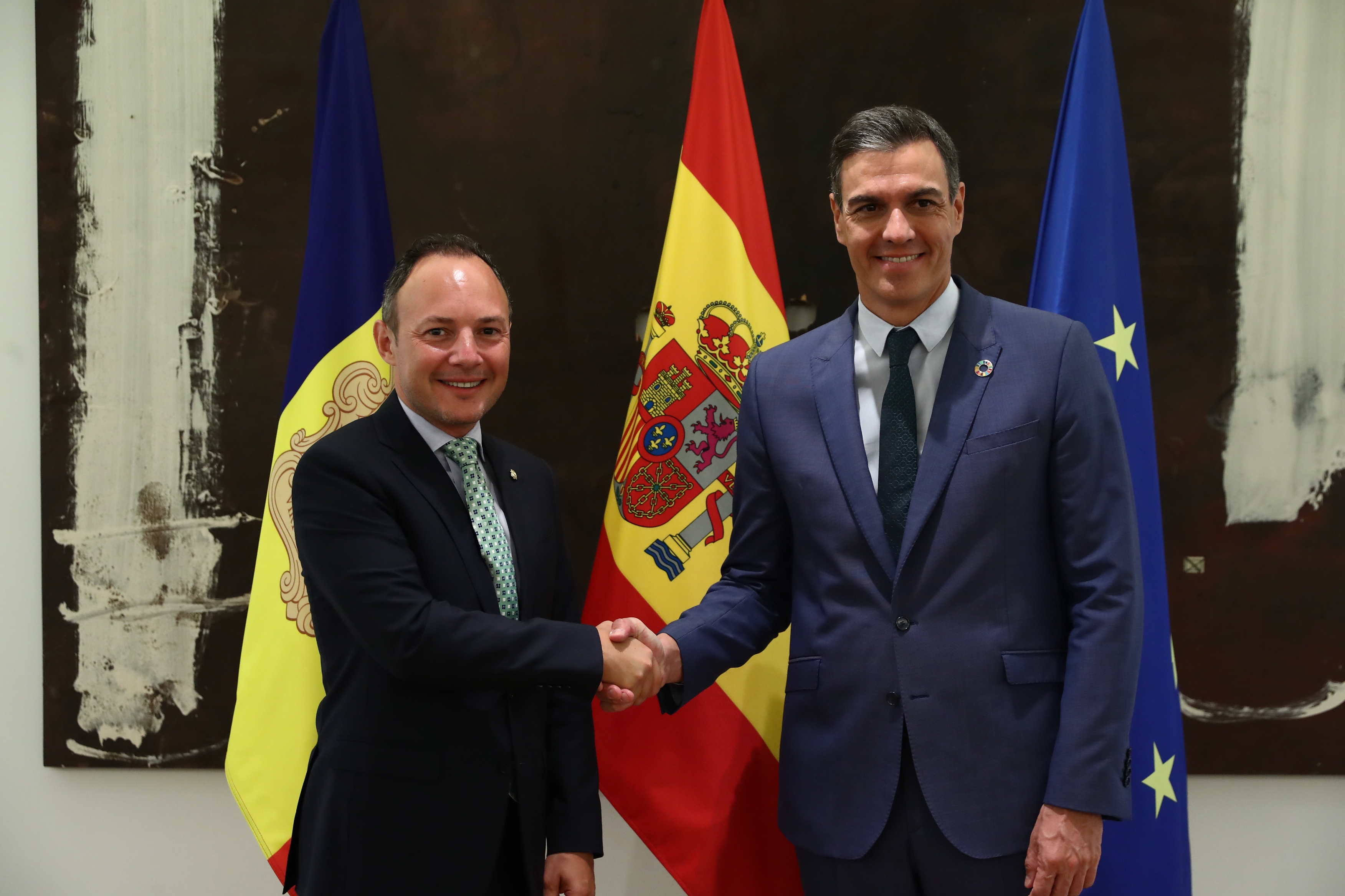 Sánchez reitera a Espot el ple suport d’Espanya a Andorra en les negociacions per a l’Acord d’Associació