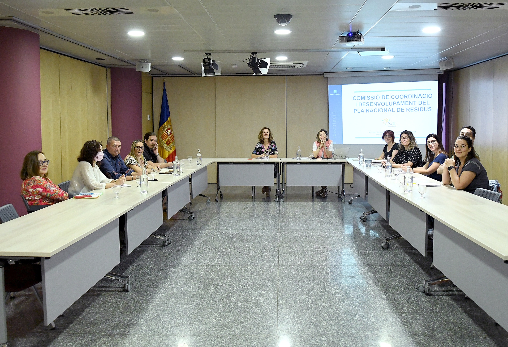 Calvó presenta davant la Comissió de Coordinació del Pla Nacional de Residus la Llei d’Economia circular