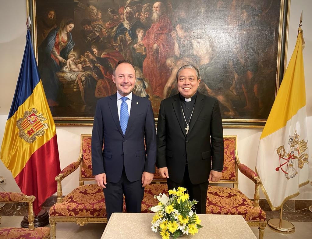 El cap de Govern i el nunci apostòlic a Andorra tracten les relacions entre Andorra i la Santa Seu