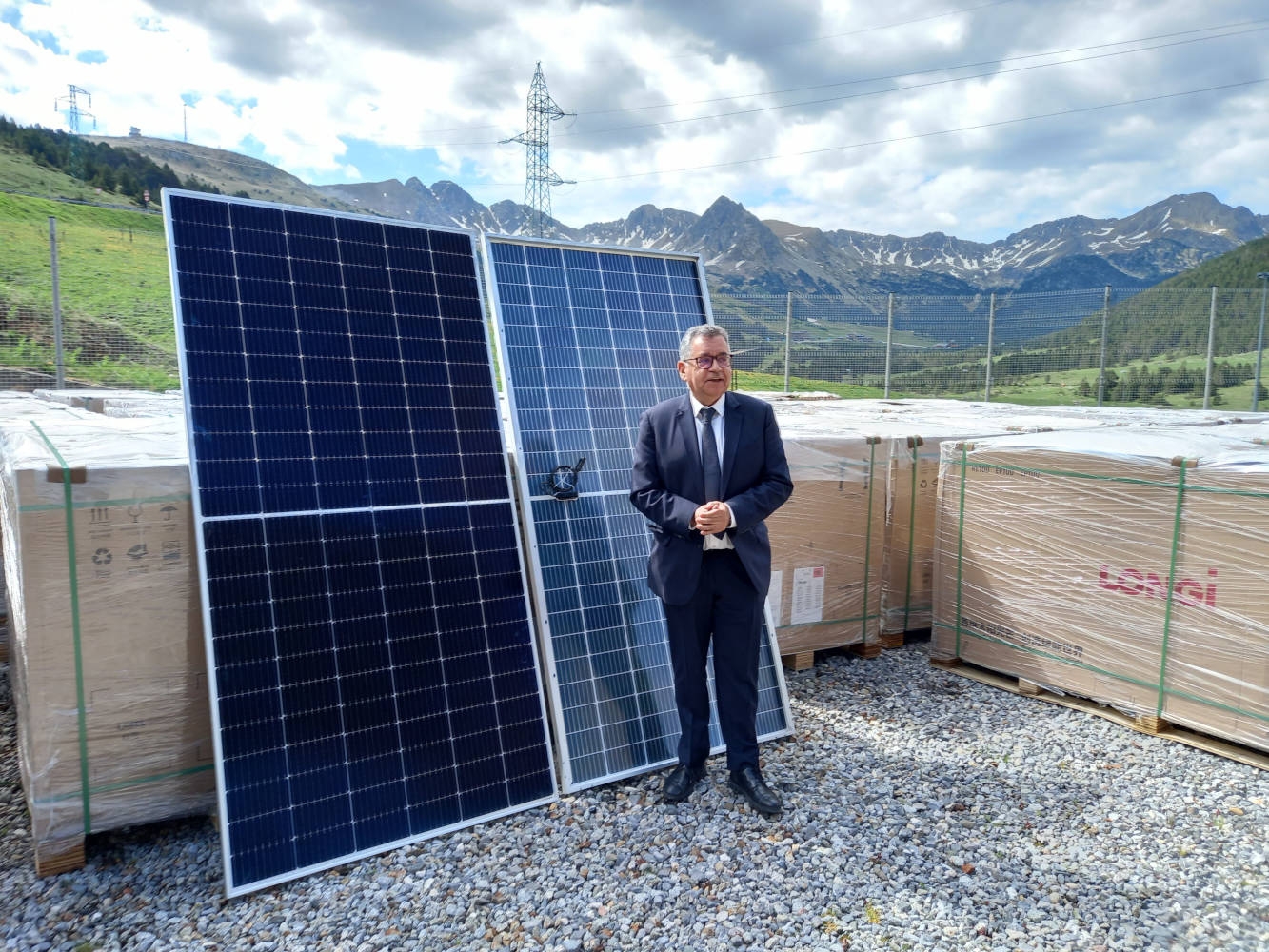 Comencen les obres de construcció del parc solar de Grau Roig