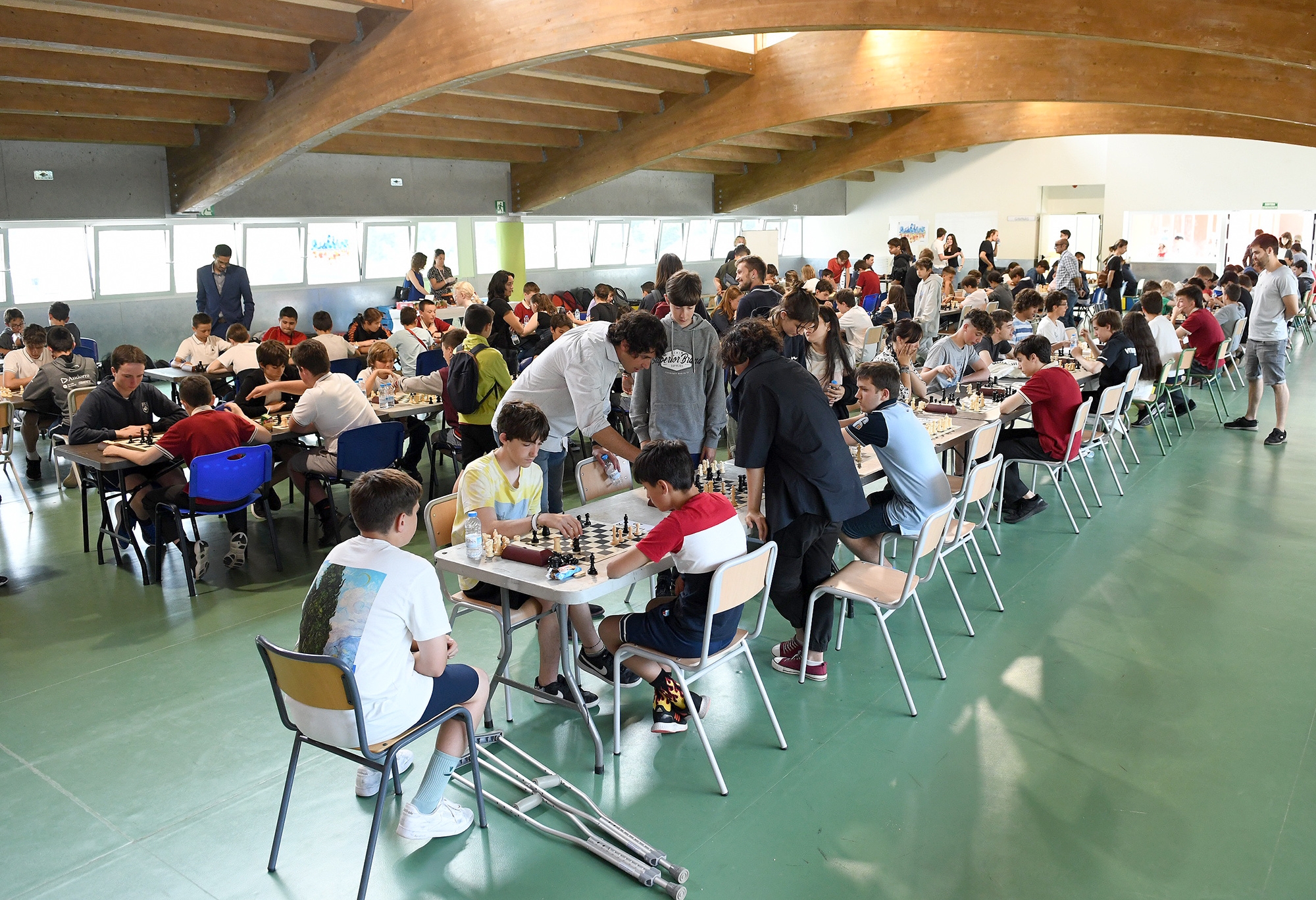 Primer torneig interescolar d’escacs amb més d’un centenar de participants