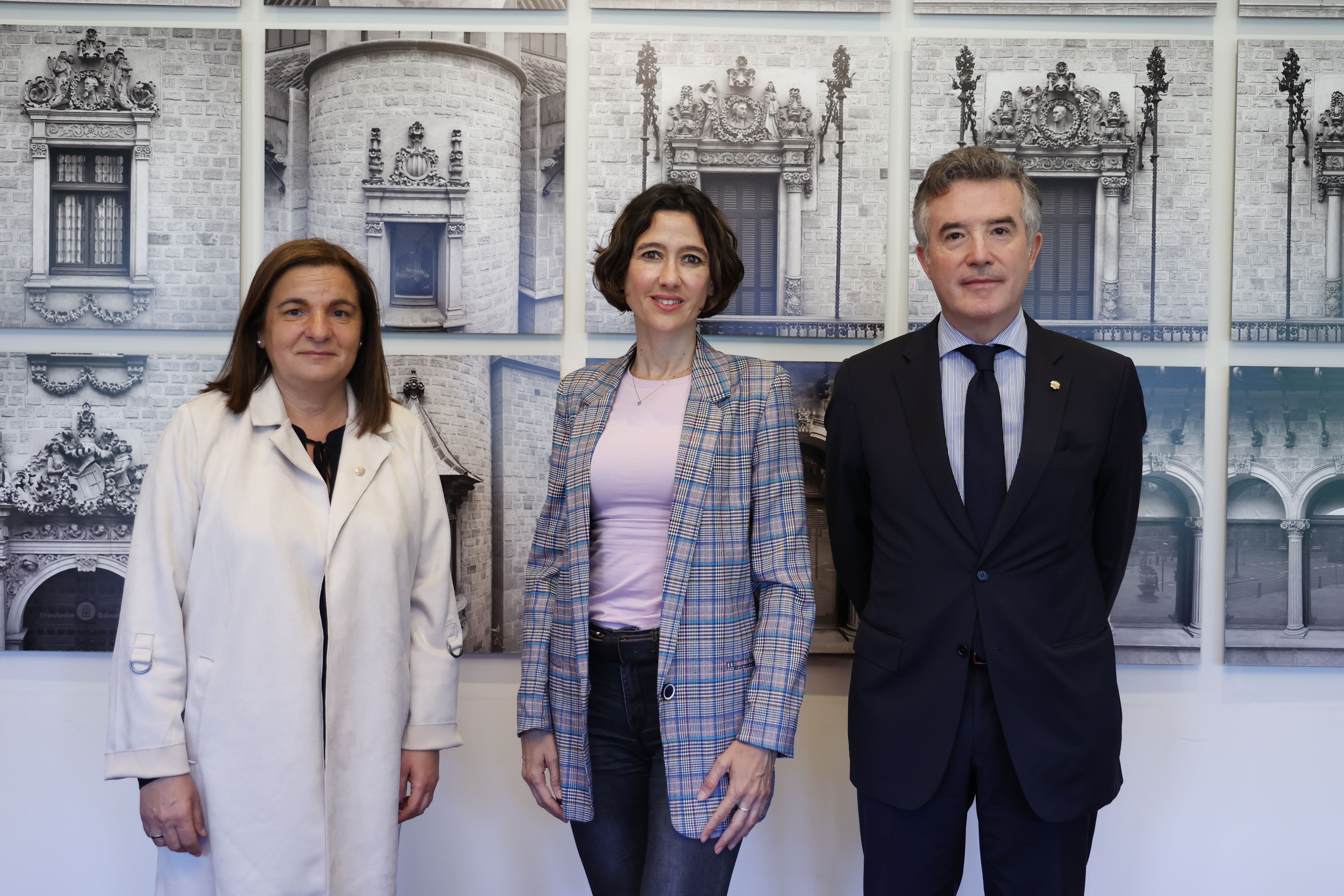 Marín visita la Diputació de Barcelona