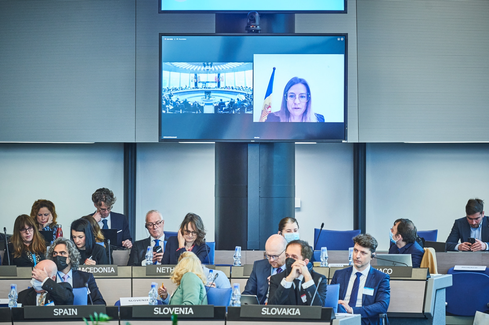 La ministra de Cultura i Esports, Sílvia Riva, participa a la Conferència de Ministres de Cultura del Consell d’Europa