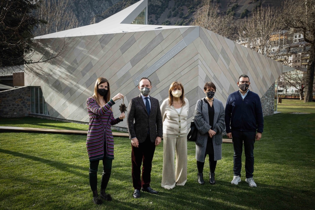 El Govern rep la cessió del nou espai del Centre d’Art Andorra la Vella al Parc Central