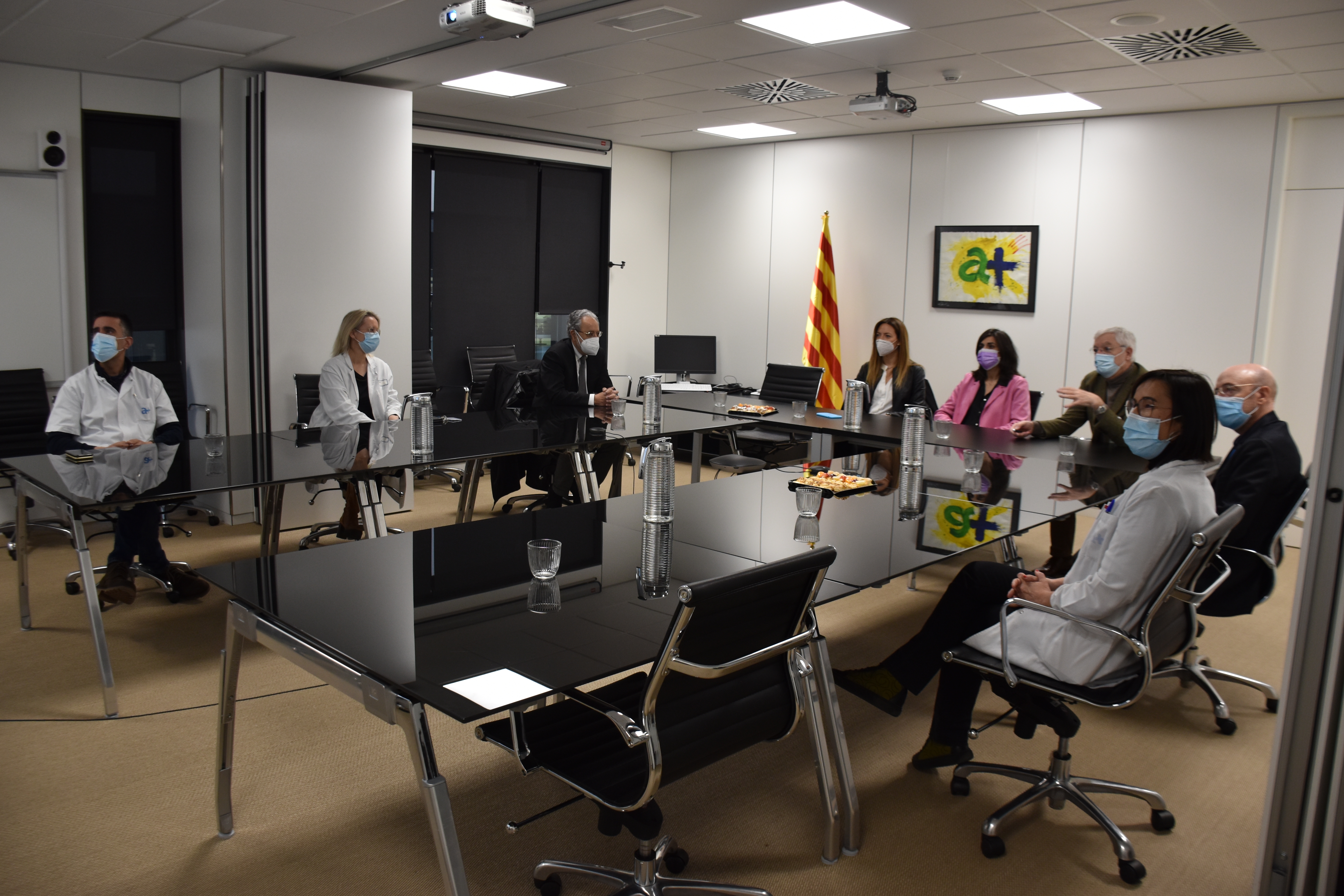 Les secretàries d’Estat Teresa Milà i Helena Mas visiten les instal·lacions de la Fundació Althaia de Manresa per conèixer el model d’atenció en salut mental