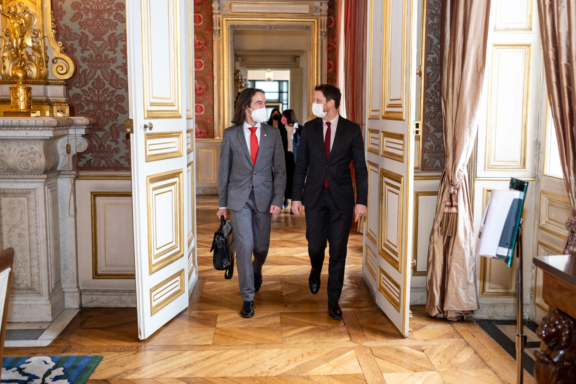 Riba i Beaune concreten el full de ruta de la negociació de l’Acord d’associació durant la presidència francesa del Consell de la UE