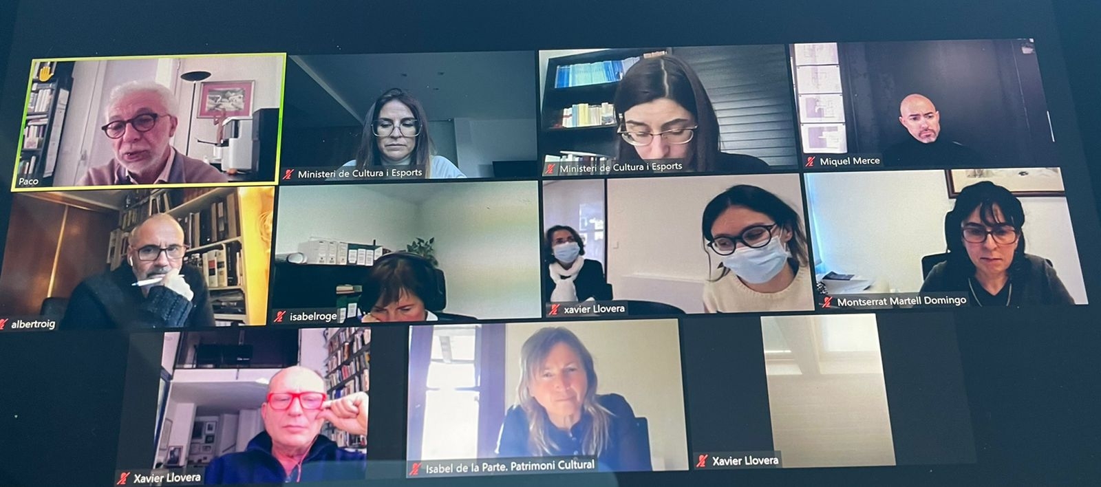 La primera reunió de l’any del Consell Assessor del Patrimoni Cultural aborda els canvis legislatius del sector